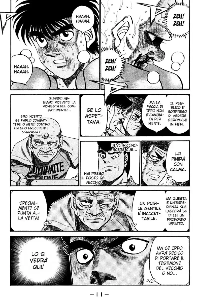 Hajime no Ippo Capitolo 353 page 11