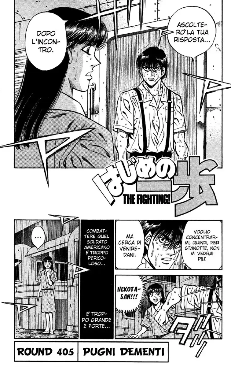 Hajime no Ippo Capitolo 405 page 2