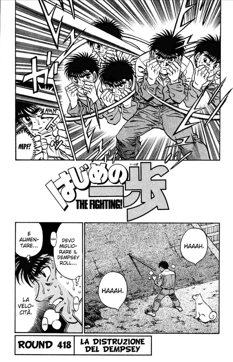 Hajime no Ippo Capitolo 418 page 2