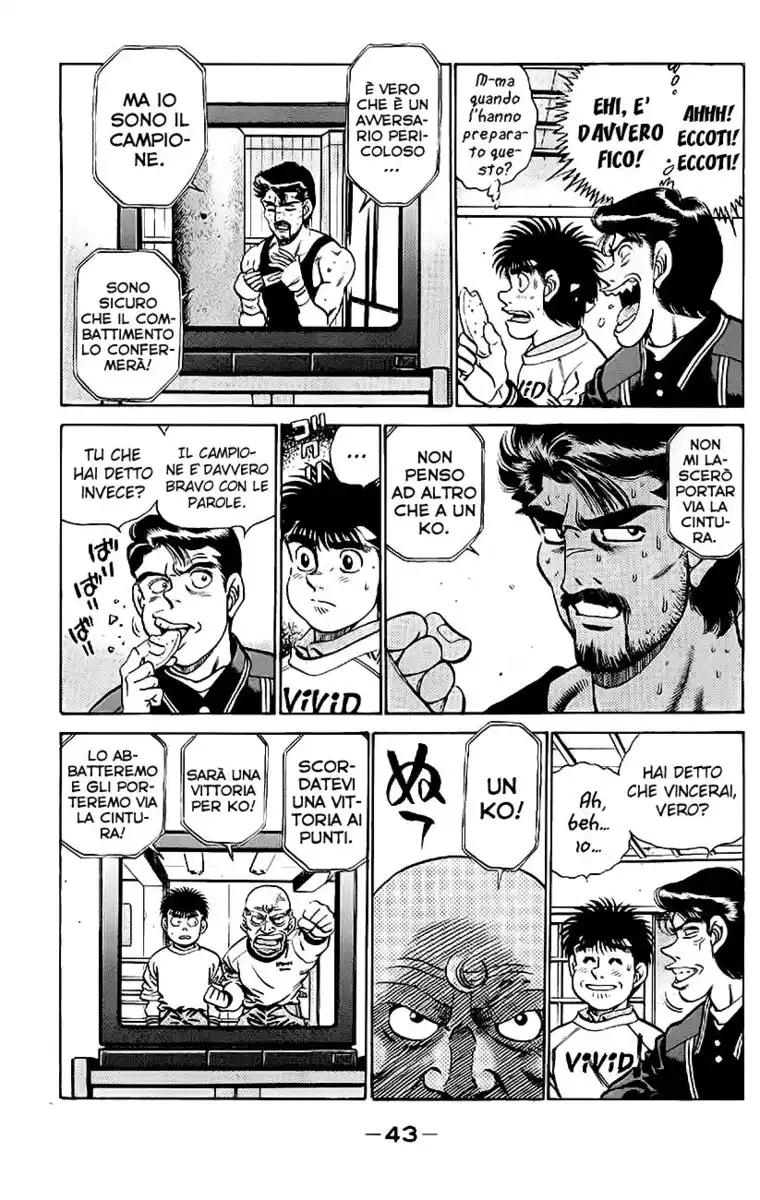 Hajime no Ippo Capitolo 181 page 4