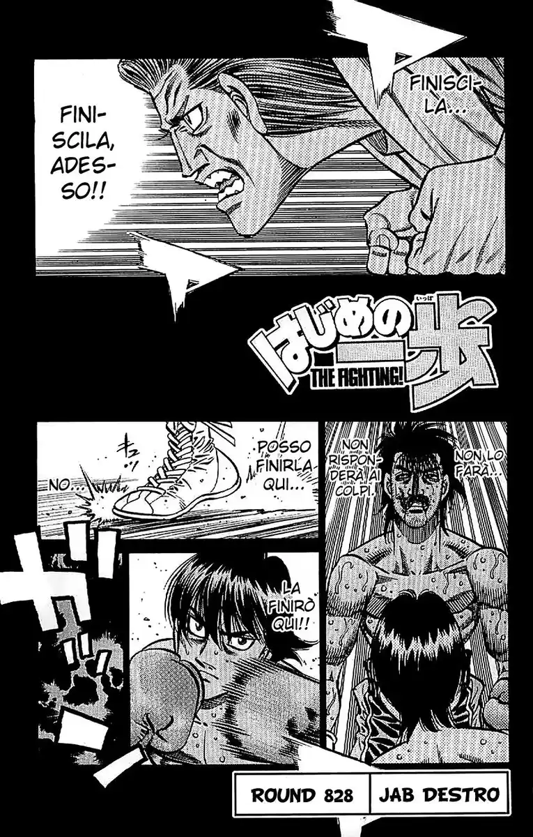 Hajime no Ippo Capitolo 828 page 2