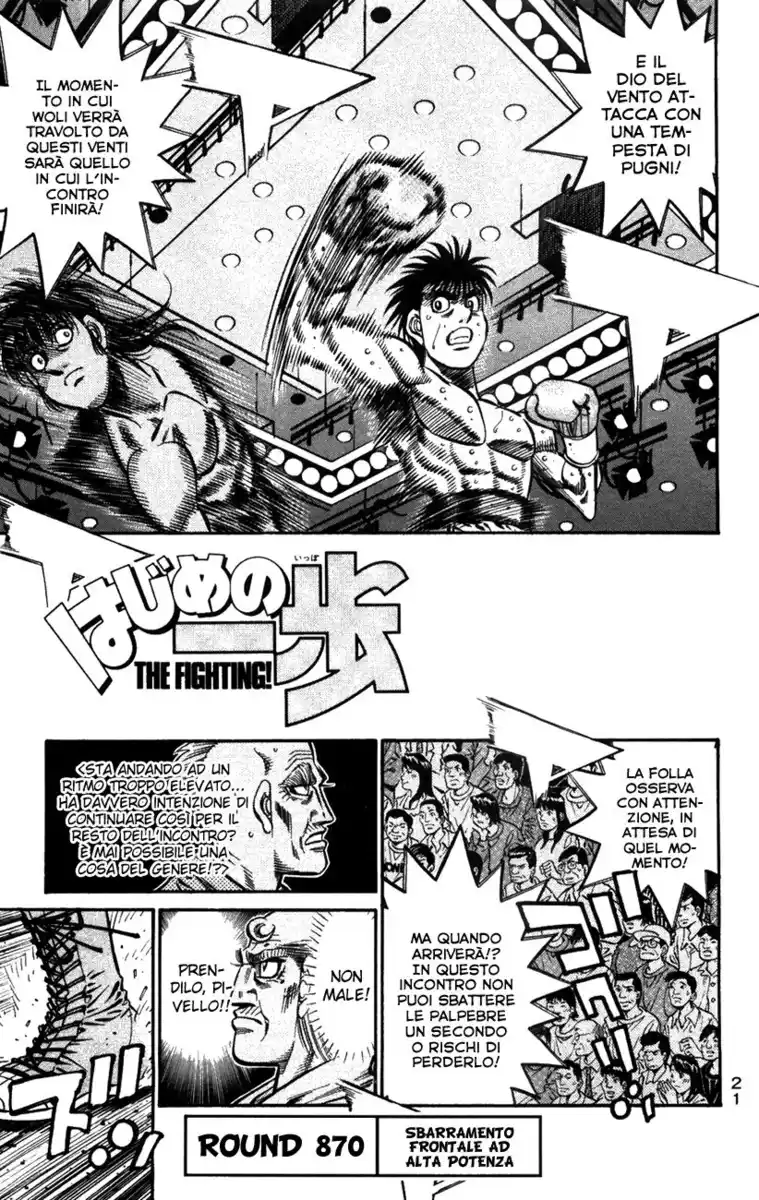 Hajime no Ippo Capitolo 870 page 2