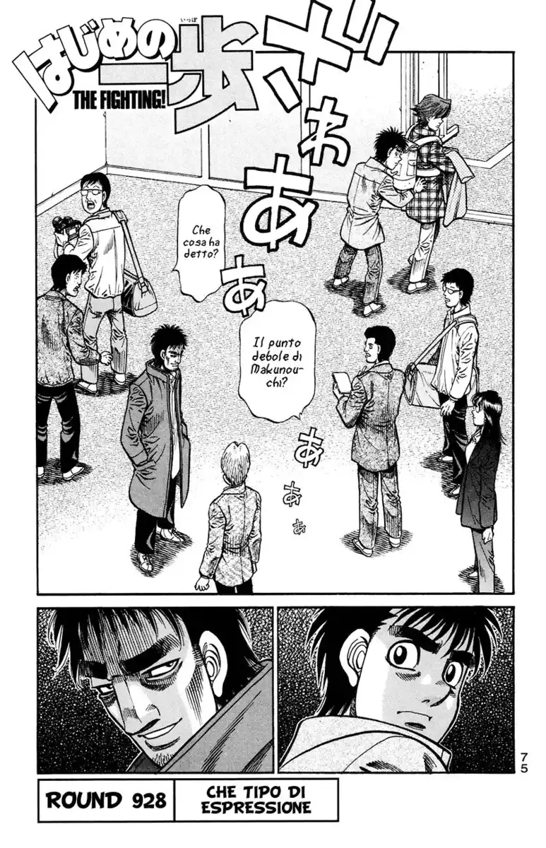 Hajime no Ippo Capitolo 928 page 2