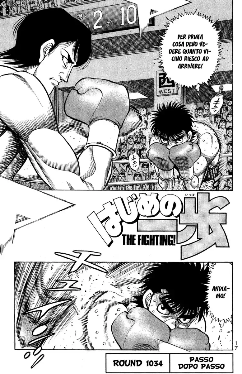 Hajime no Ippo Capitolo 1034 page 2