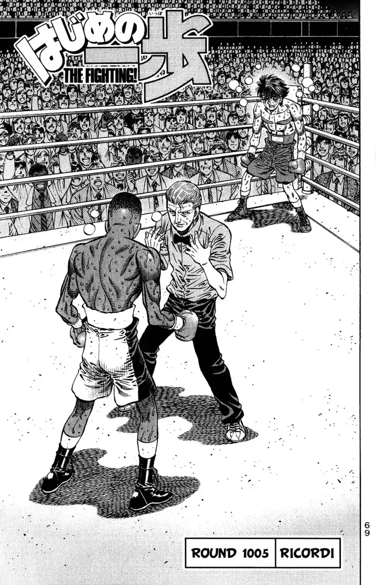 Hajime no Ippo Capitolo 1005 page 2