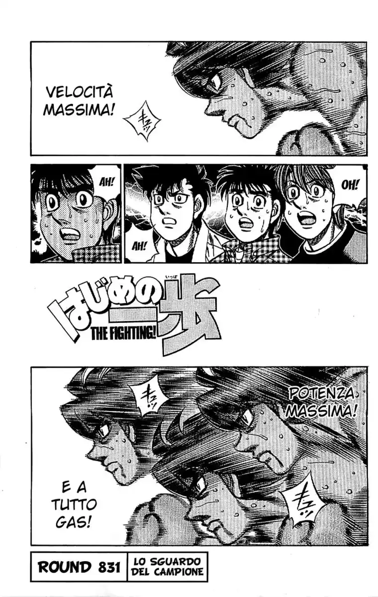 Hajime no Ippo Capitolo 831 page 2