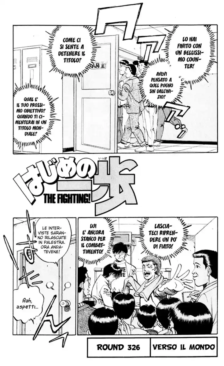 Hajime no Ippo Capitolo 326 page 2