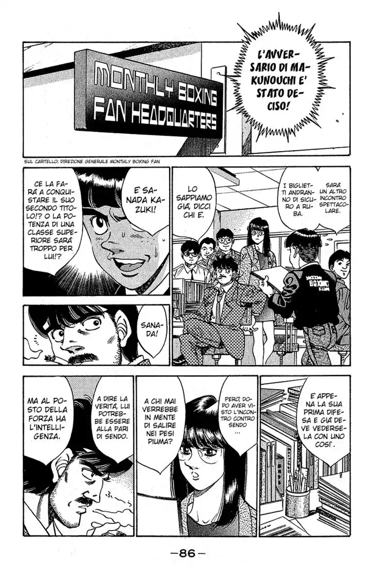 Hajime no Ippo Capitolo 292 page 3