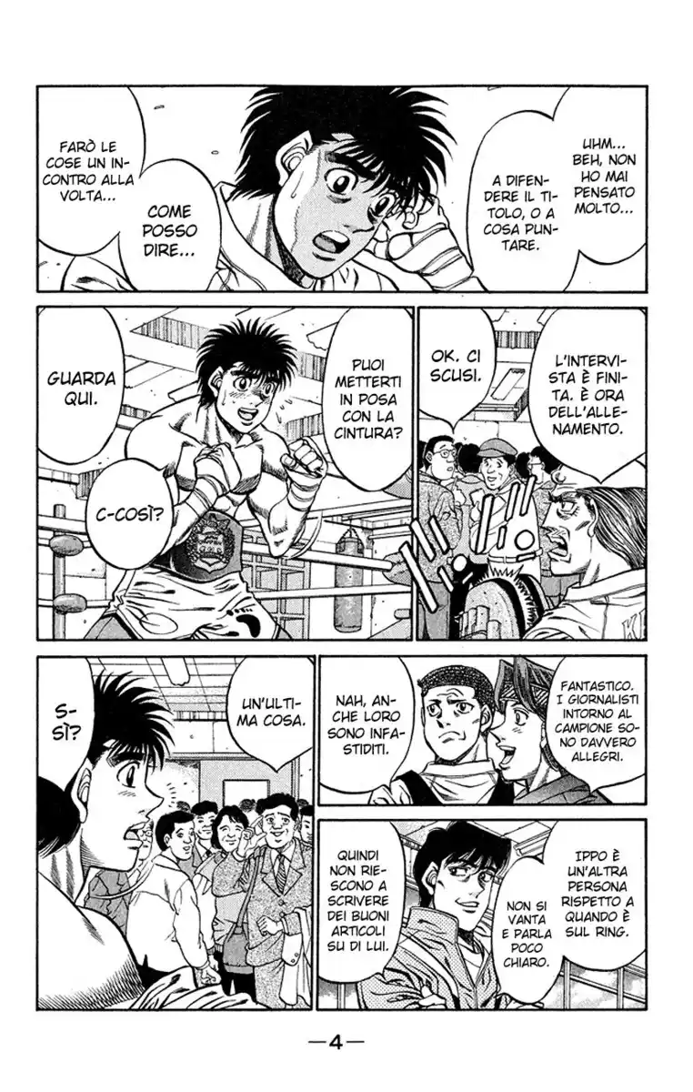 Hajime no Ippo Capitolo 416 page 6