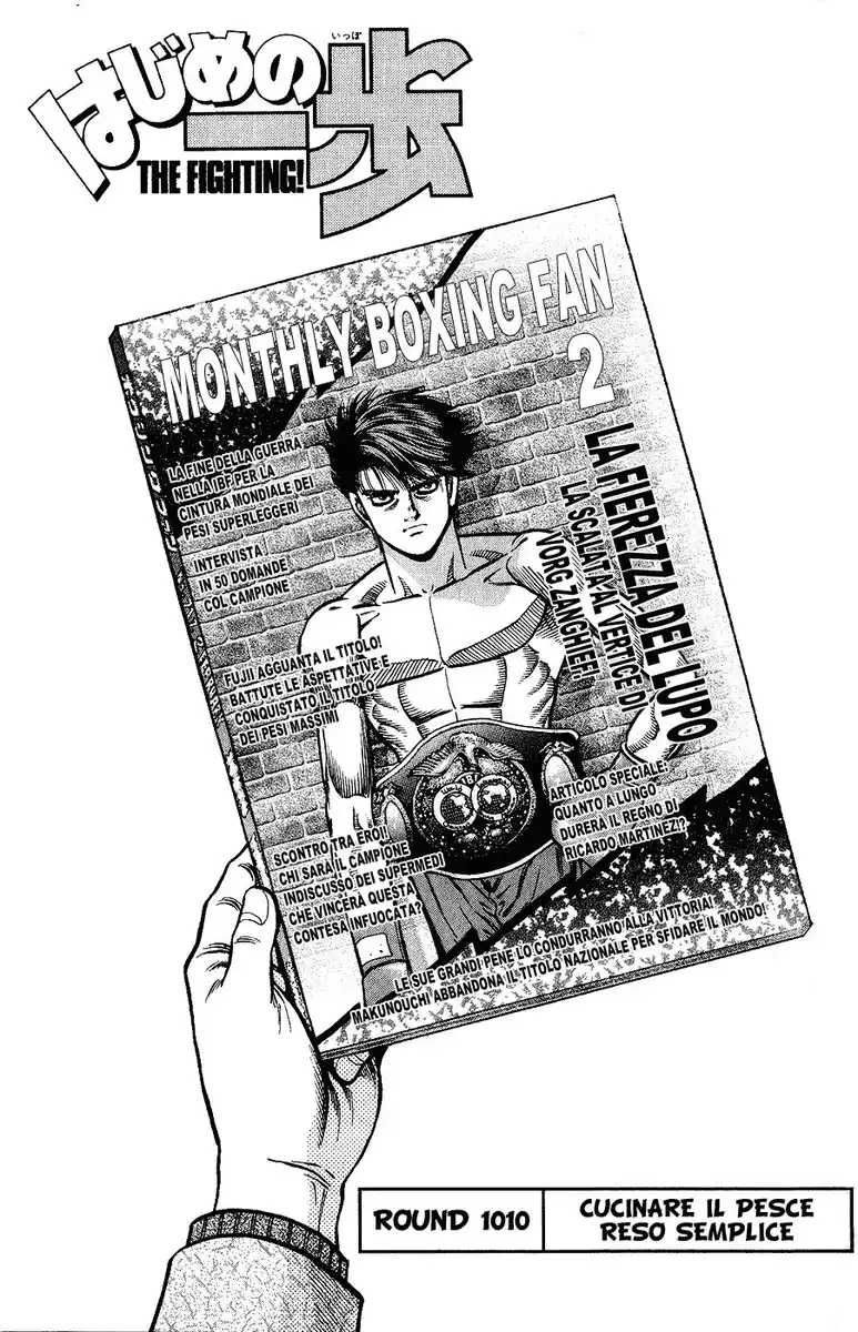 Hajime no Ippo Capitolo 1010 page 2