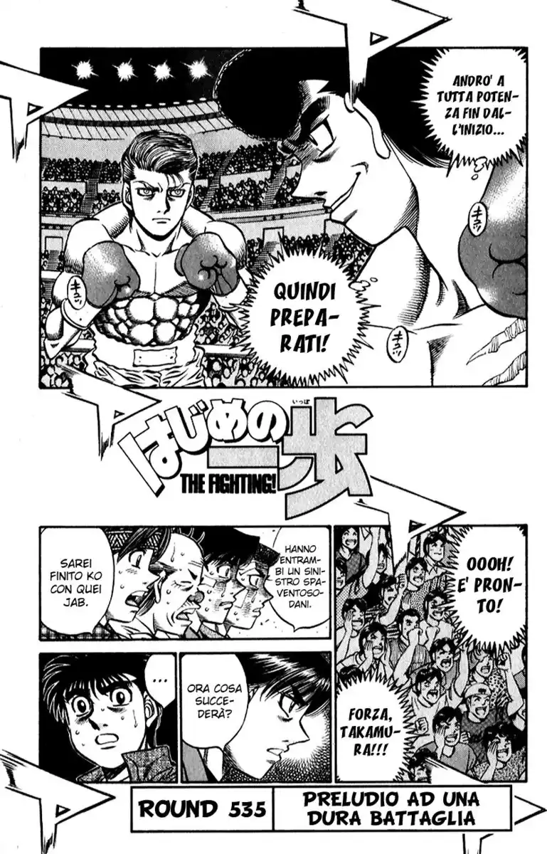 Hajime no Ippo Capitolo 535 page 2