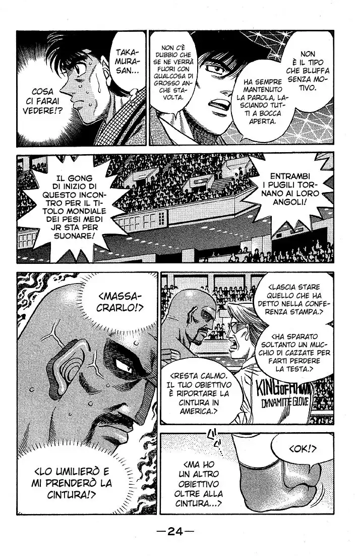 Hajime no Ippo Capitolo 464 page 3