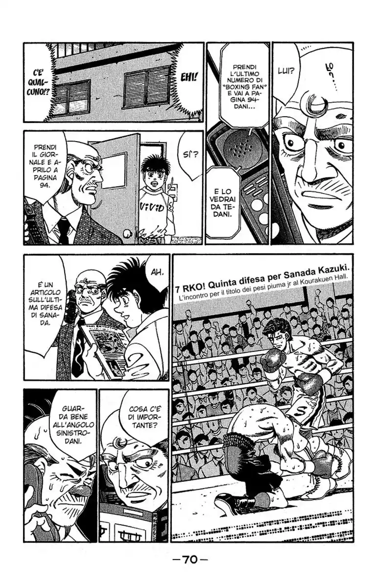 Hajime no Ippo Capitolo 291 page 6