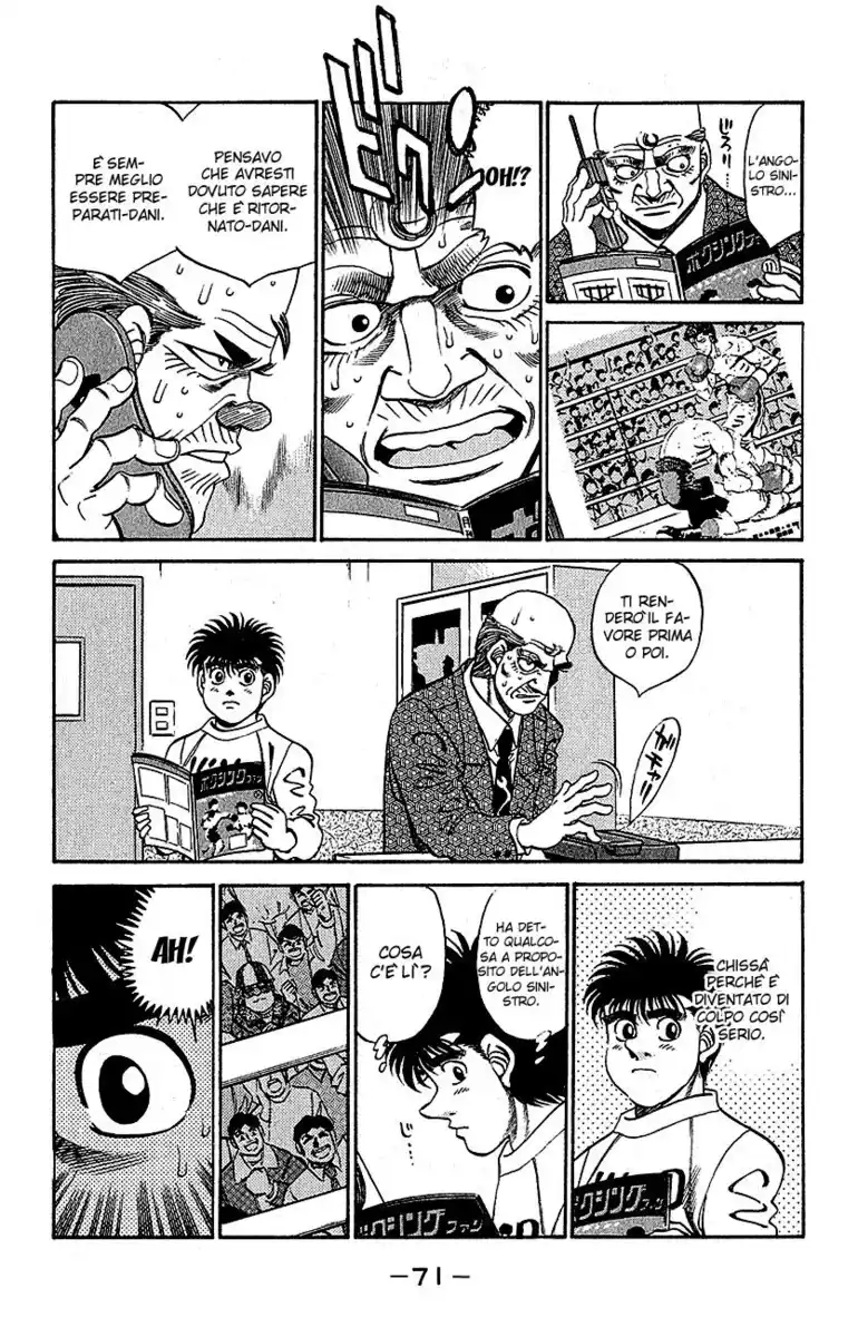 Hajime no Ippo Capitolo 291 page 7