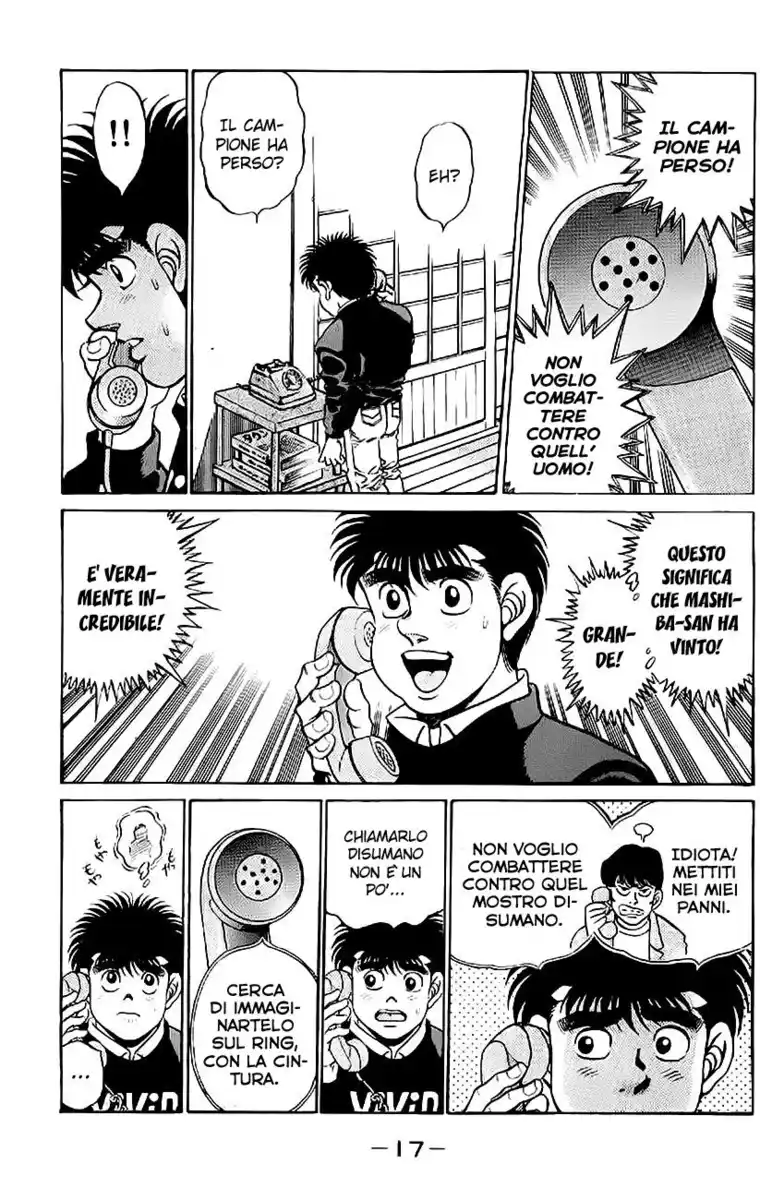 Hajime no Ippo Capitolo 179 page 19