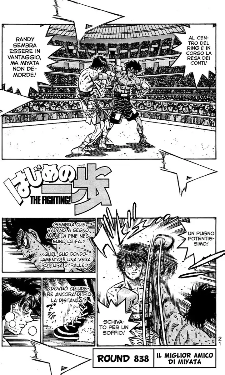 Hajime no Ippo Capitolo 838 page 2