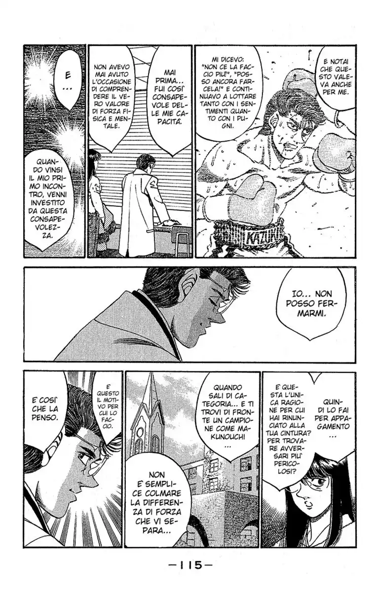 Hajime no Ippo Capitolo 293 page 12