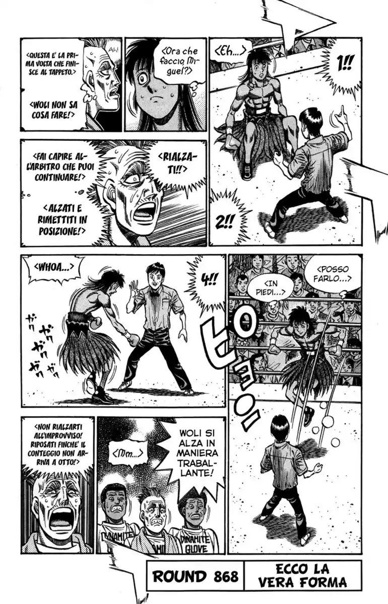 Hajime no Ippo Capitolo 868 page 3