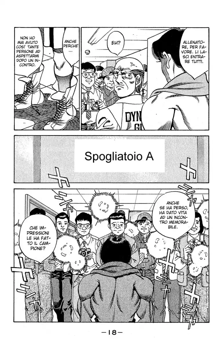 Hajime no Ippo Capitolo 288 page 19