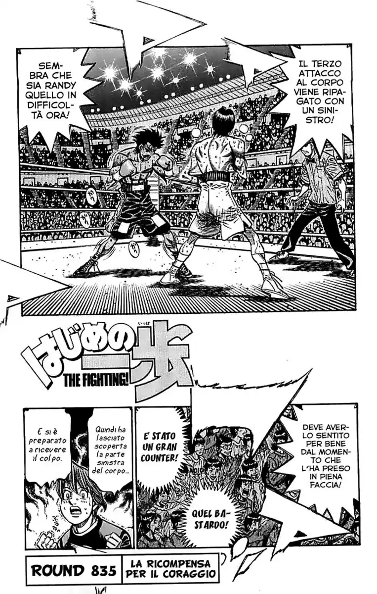 Hajime no Ippo Capitolo 835 page 2