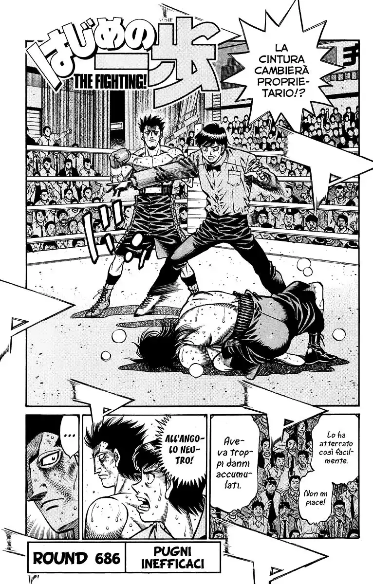 Hajime no Ippo Capitolo 686 page 2