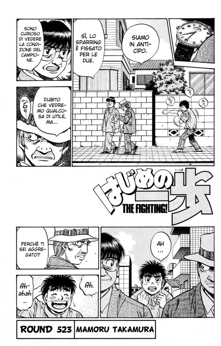 Hajime no Ippo Capitolo 523 page 6