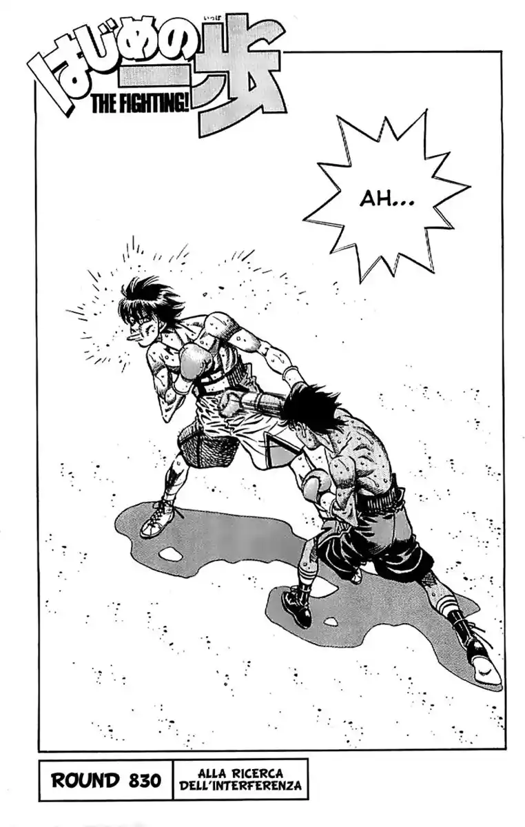 Hajime no Ippo Capitolo 830 page 2