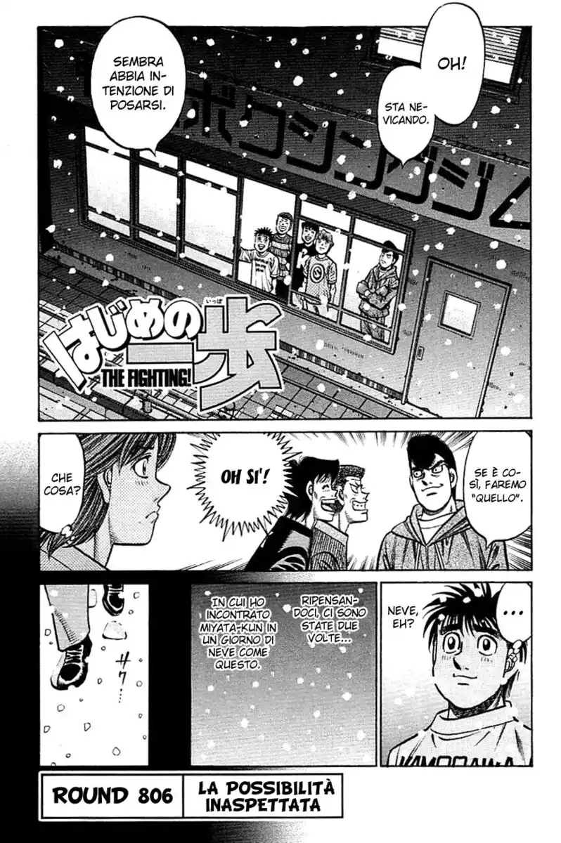 Hajime no Ippo Capitolo 806 page 2