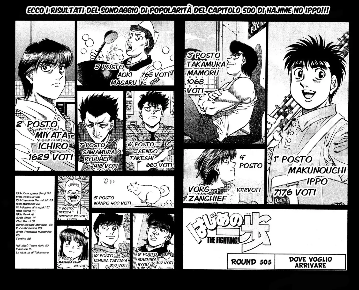 Hajime no Ippo Capitolo 505 page 3