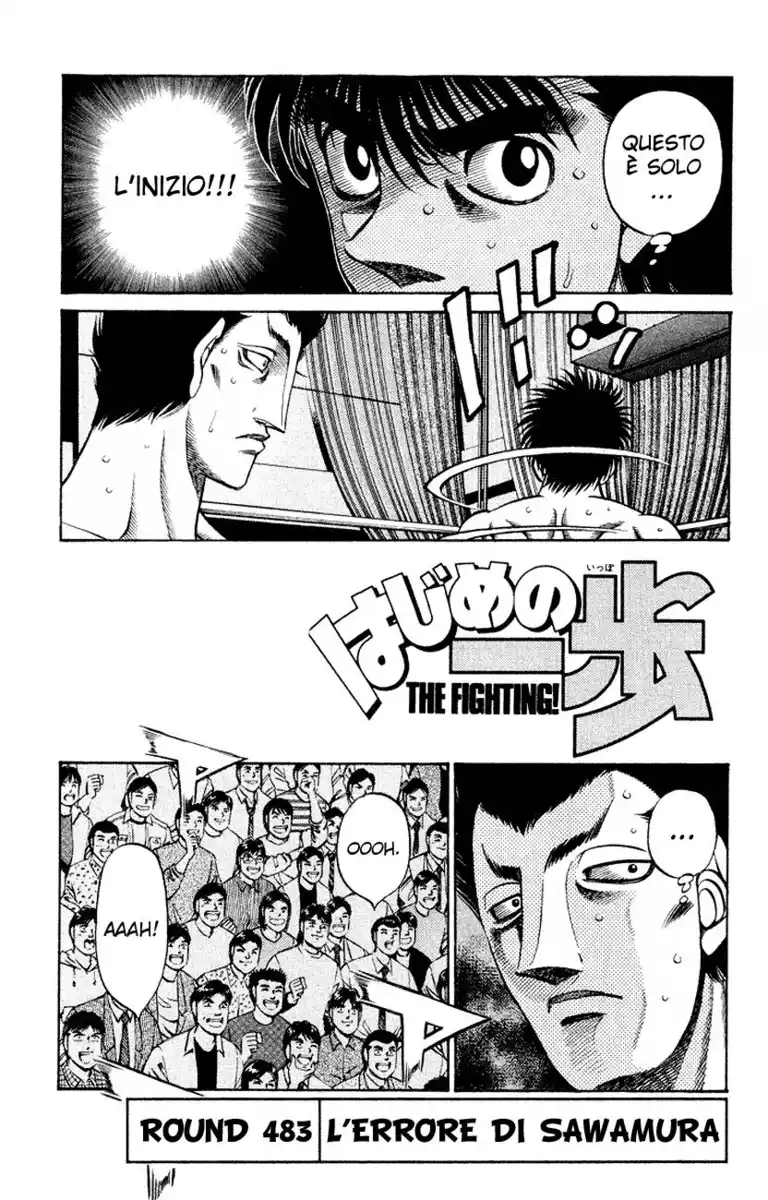 Hajime no Ippo Capitolo 483 page 6