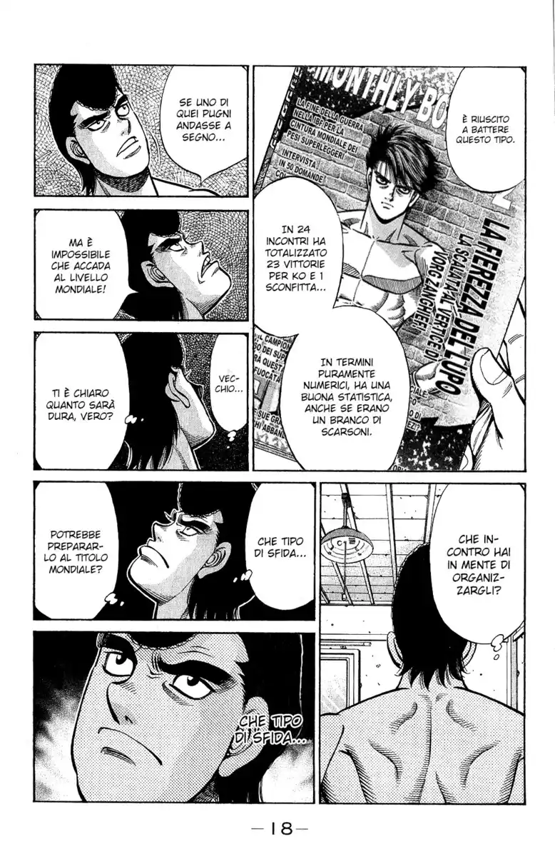 Hajime no Ippo Capitolo 1012 page 21