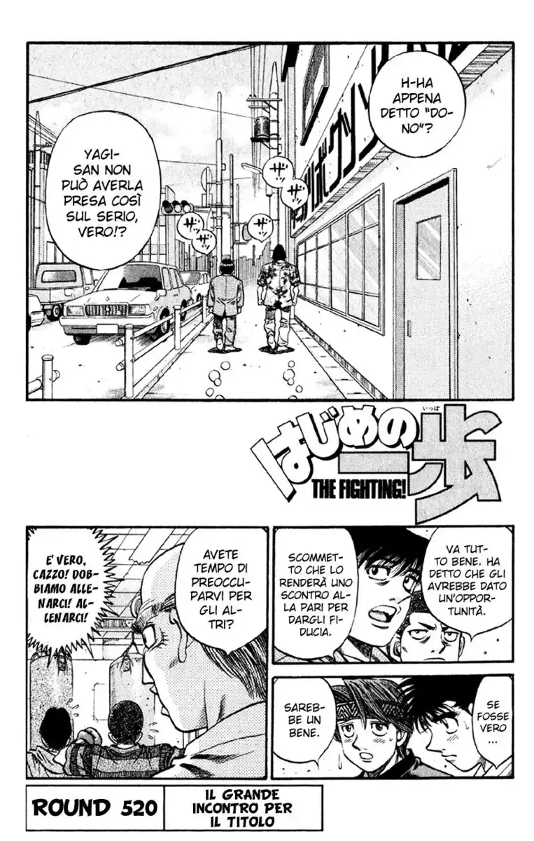 Hajime no Ippo Capitolo 520 page 2