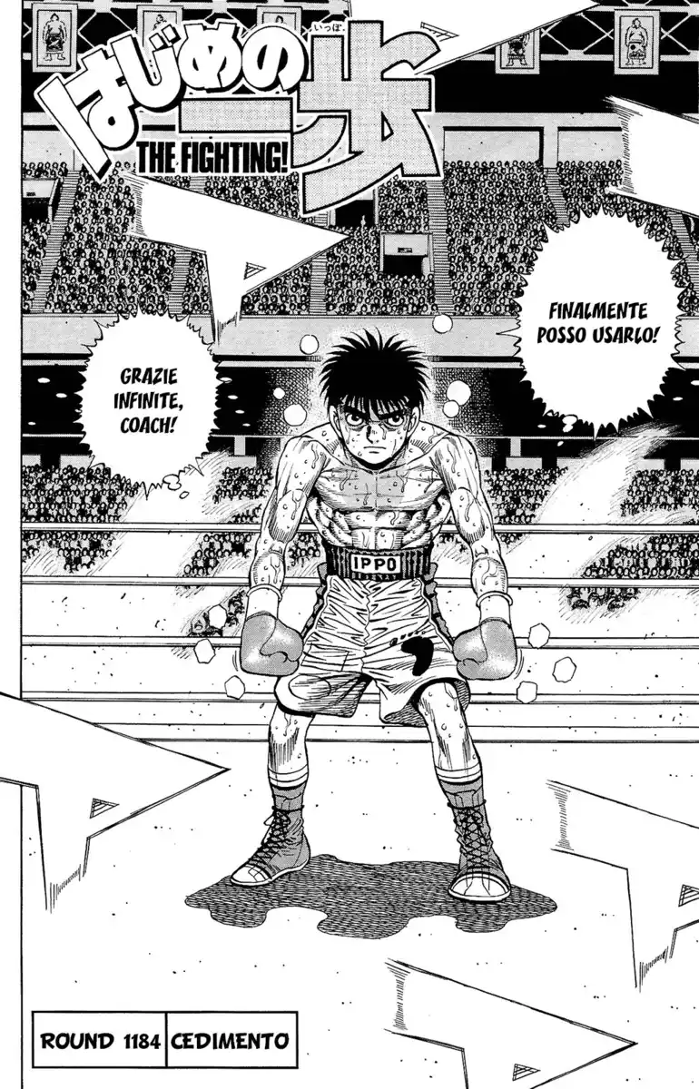 Hajime no Ippo Capitolo 1184 page 3