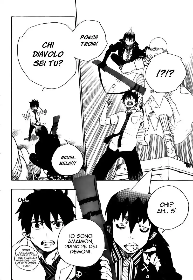 Ao no Exorcist Capitolo 09 page 17