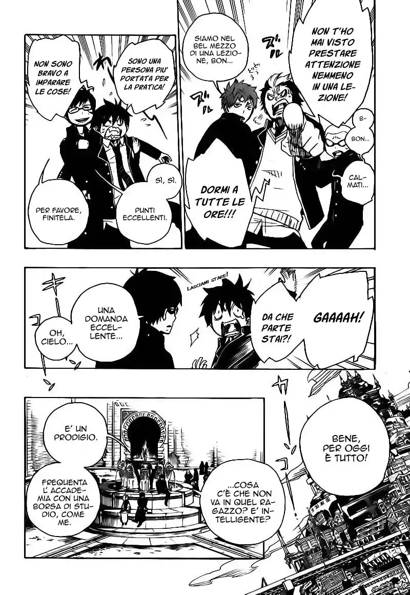 Ao no Exorcist Capitolo 04 page 9