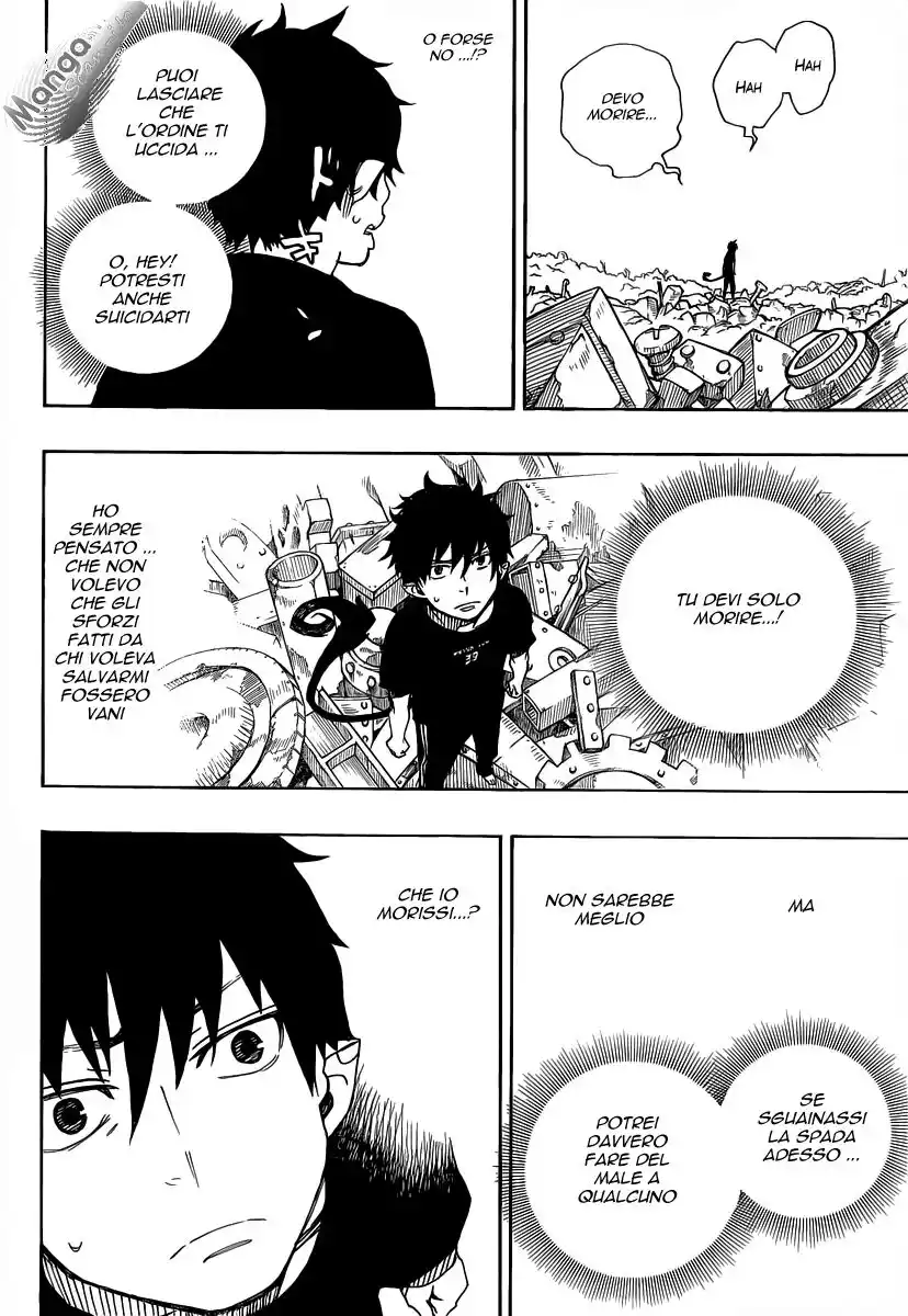 Ao no Exorcist Capitolo 26 page 27