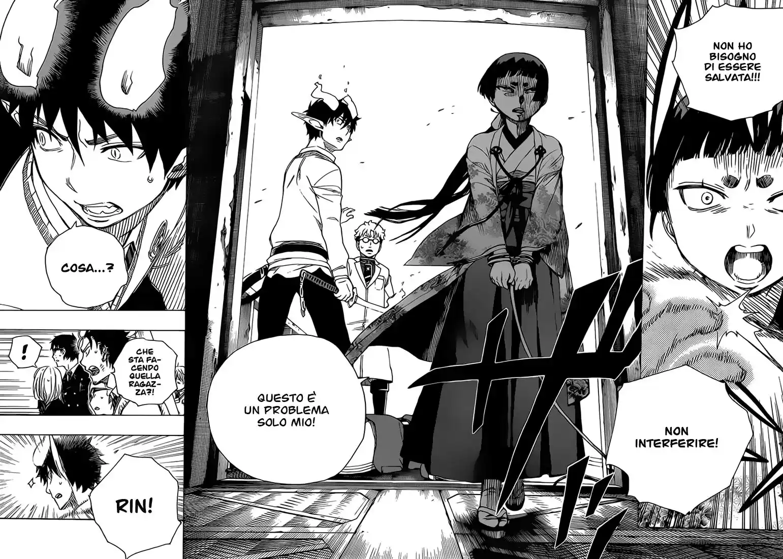 Ao no Exorcist Capitolo 59 page 28