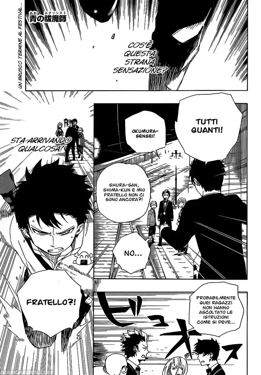 Ao no Exorcist Capitolo 49 page 1