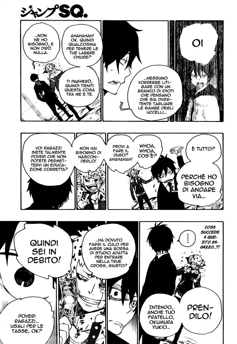 Ao no Exorcist Capitolo 01 page 21