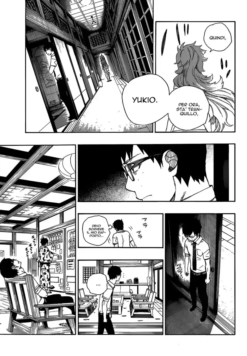 Ao no Exorcist Capitolo 34 page 21