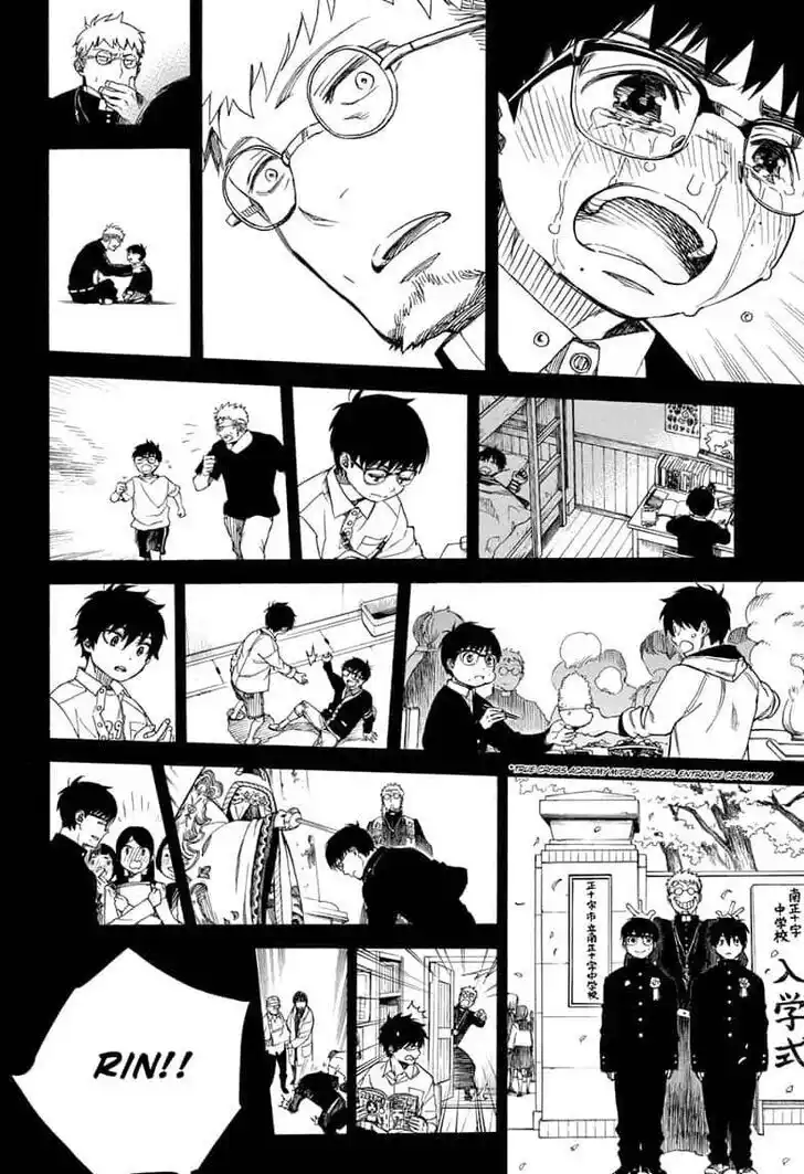 Ao no Exorcist Capitolo 120 page 11