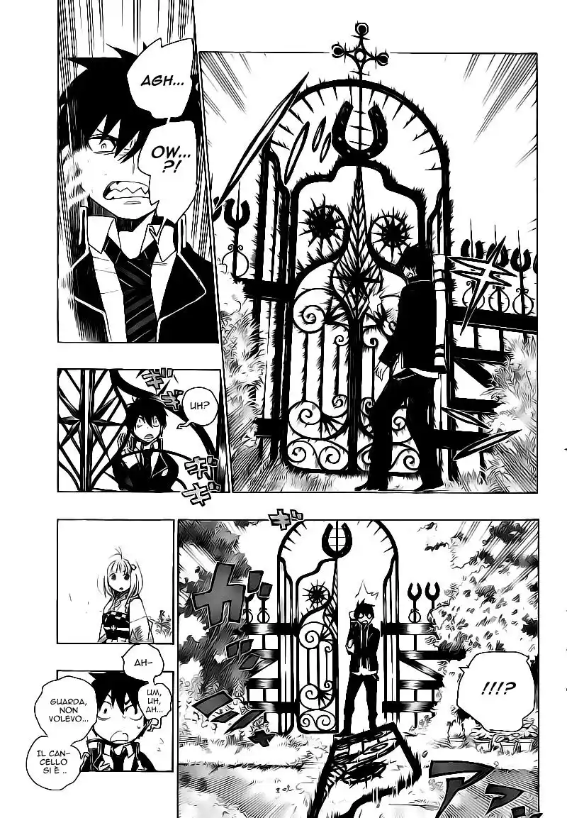 Ao no Exorcist Capitolo 03 page 12