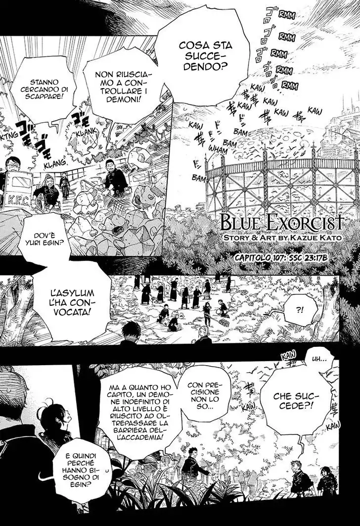 Ao no Exorcist Capitolo 107 page 2