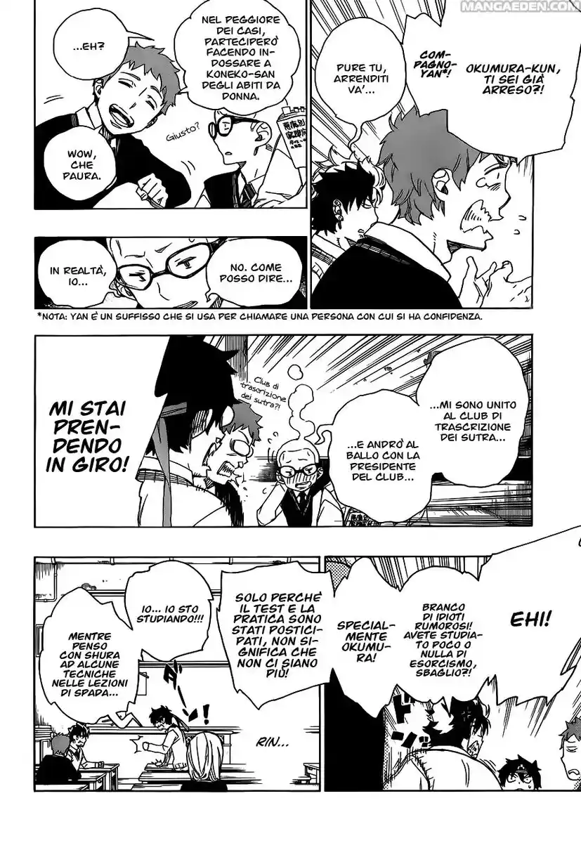 Ao no Exorcist Capitolo 47 page 13