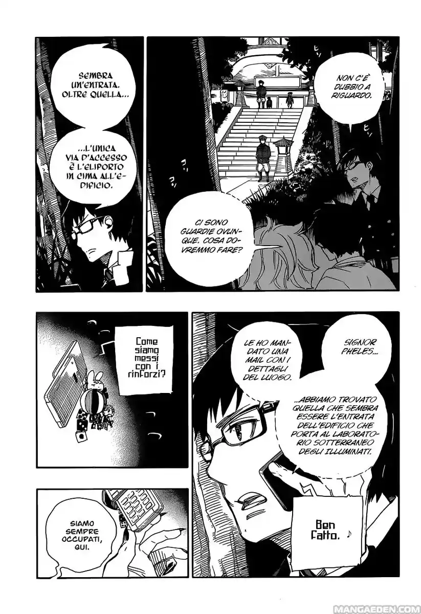 Ao no Exorcist Capitolo 54 page 22