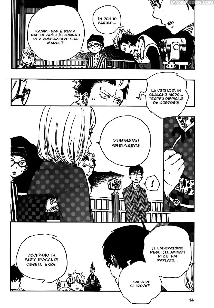 Ao no Exorcist Capitolo 53 page 11