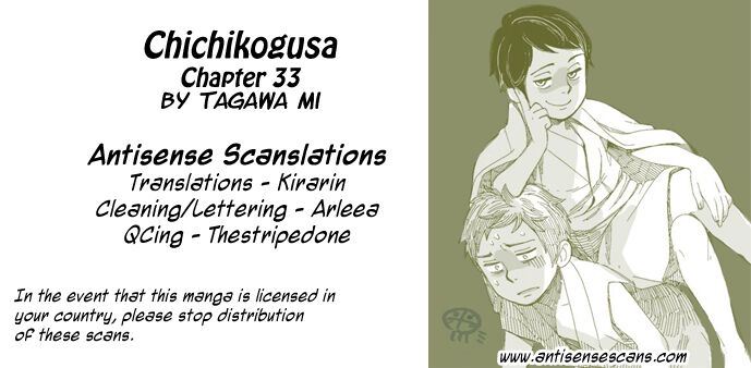 Chichikogusa Capitolo 33 page 33