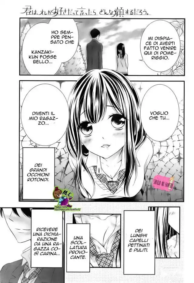 Kimi wa, Ore ga Suki Datte Ittara Donna Kao Suru Darou. Capitolo 01 page 4