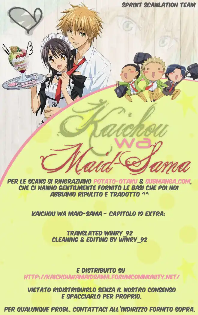 Kaichou wa Maid-sama! Capitolo 19.1 page 1