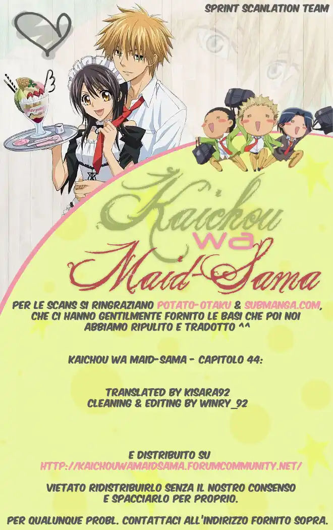 Kaichou wa Maid-sama! Capitolo 44 page 36